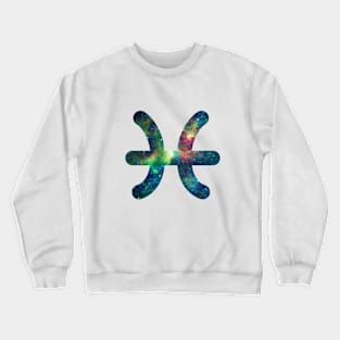 Cosmic Pisces Galaxy Crewneck Sweatshirt